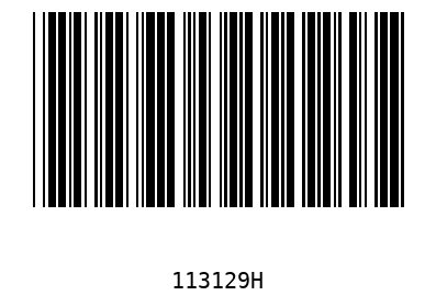 Barcode 113129