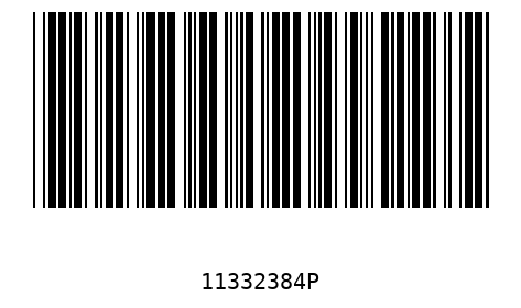 Barcode 11332384