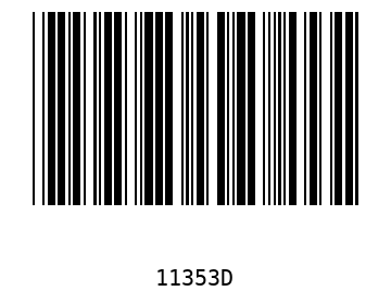 Barra Código, Code 39 11353