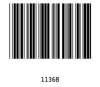 Barra Código, Code 39 1136