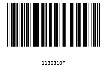 Barcode 1136310