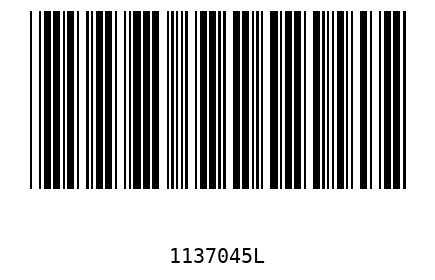 Barcode 1137045