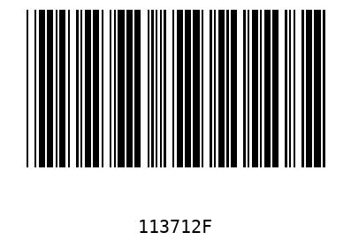 Barcode 113712
