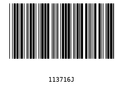 Barcode 113716
