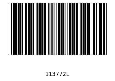 Barcode 113772