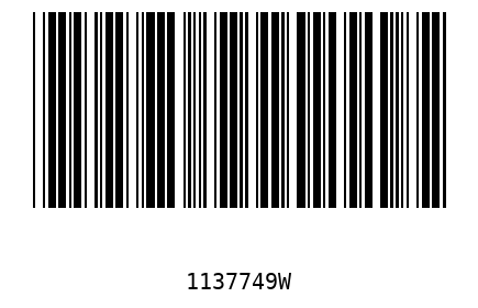 Barcode 1137749