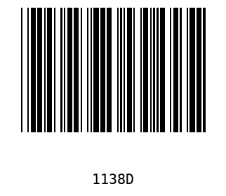 Barra Código, Code 39 1138