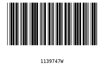 Barcode 1139747