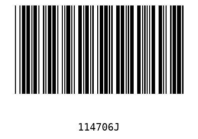 Barcode 114706