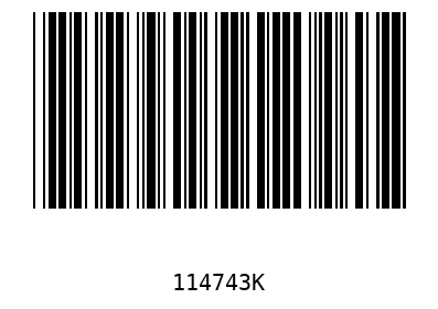 Barcode 114743