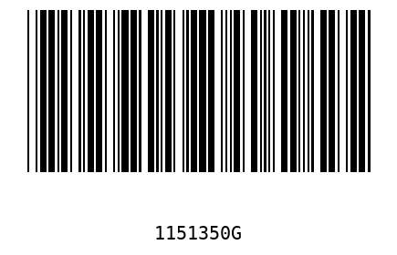Barcode 1151350