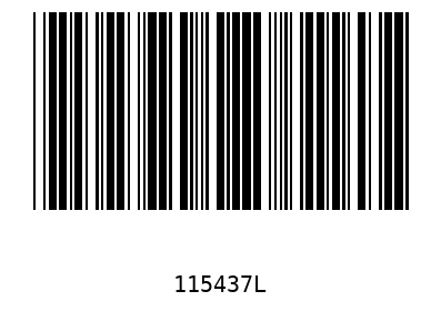 Barcode 115437