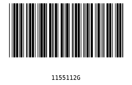 Bar code 1155112