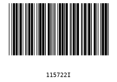 Barcode 115722
