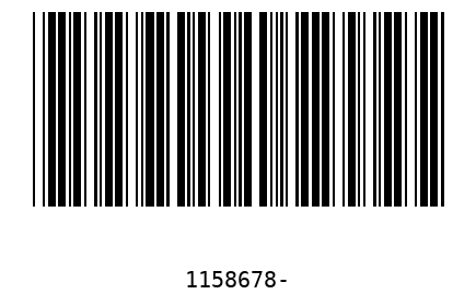 Barcode 1158678