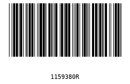 Barra Código 1159380