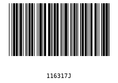Barcode 116317