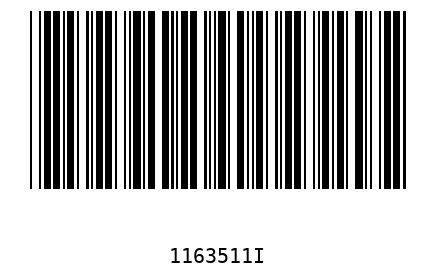 Bar code 1163511