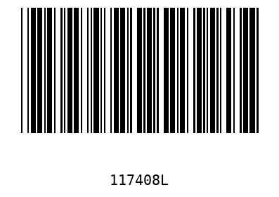 Barcode 117408
