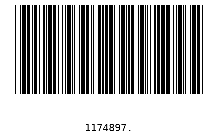 Barcode 1174897