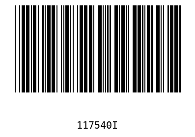 Barcode 117540