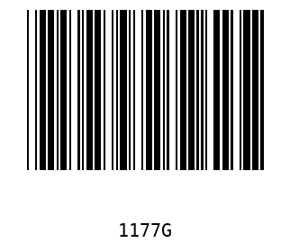 Barra Código, Code 39 1177