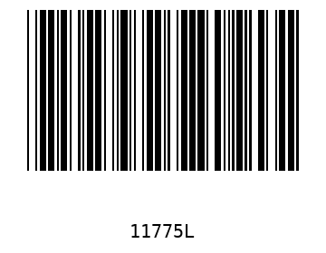 Barra Código, Code 39 11775