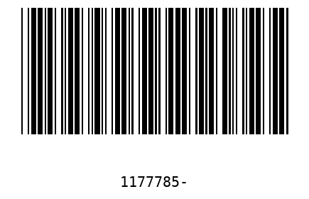 Barcode 1177785