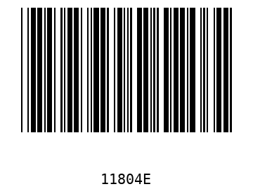 Barra Código, Code 39 11804