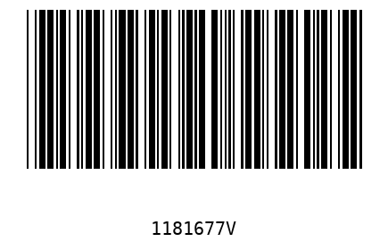 Bar code 1181677