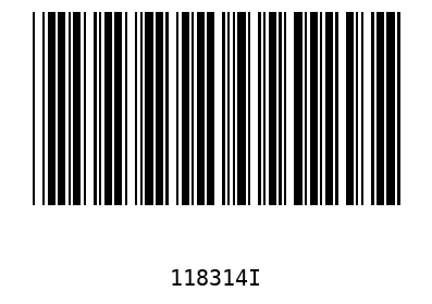 Barcode 118314