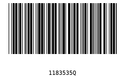 Barra Código 1183535