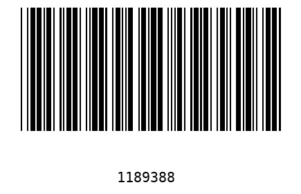 Barra Código 1189388