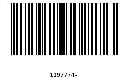 Barcode 1197774