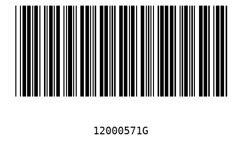 Barcode 12000571
