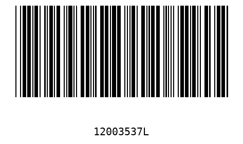 Barcode 12003537
