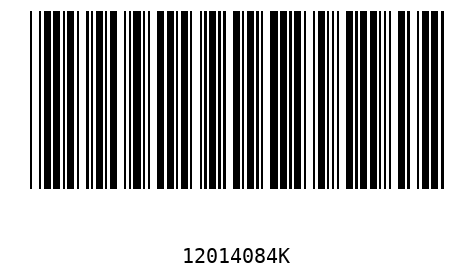 Barcode 12014084
