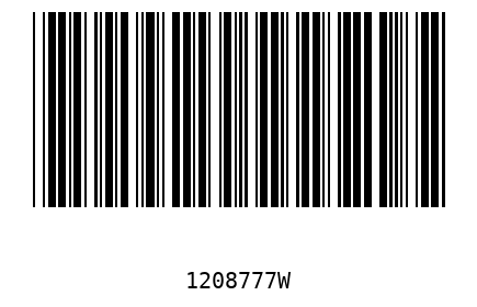 Barcode 1208777
