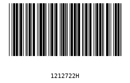 Barcode 1212722