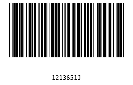 Barcode 1213651