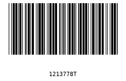 Barcode 1213778