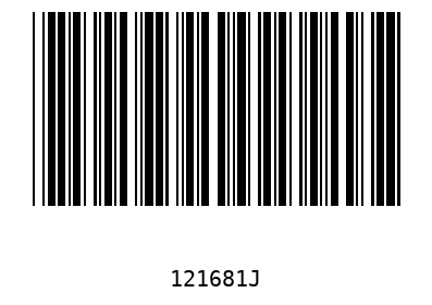 Barcode 121681