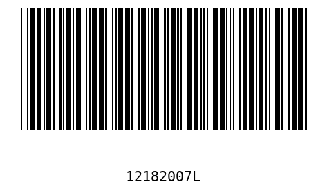 Bar code 12182007