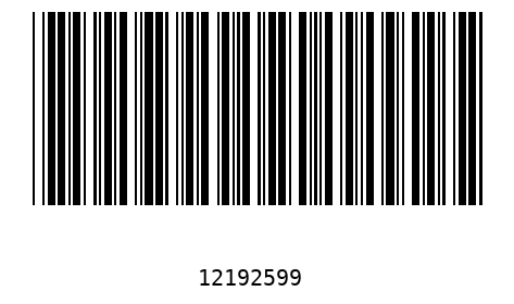 Barcode 12192599