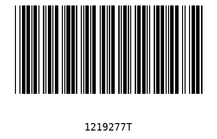 Barcode 1219277