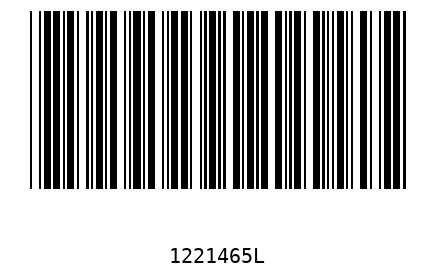 Barcode 1221465