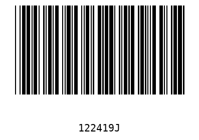 Bar code 122419