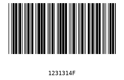 Barcode 1231314