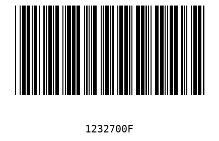 Barcode 1232700