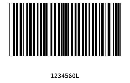 Barcode 1234560